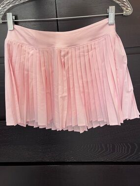 XXS/XS womens or L Kids all in motion Light Pink Pleated Athletic Skort/Skirt